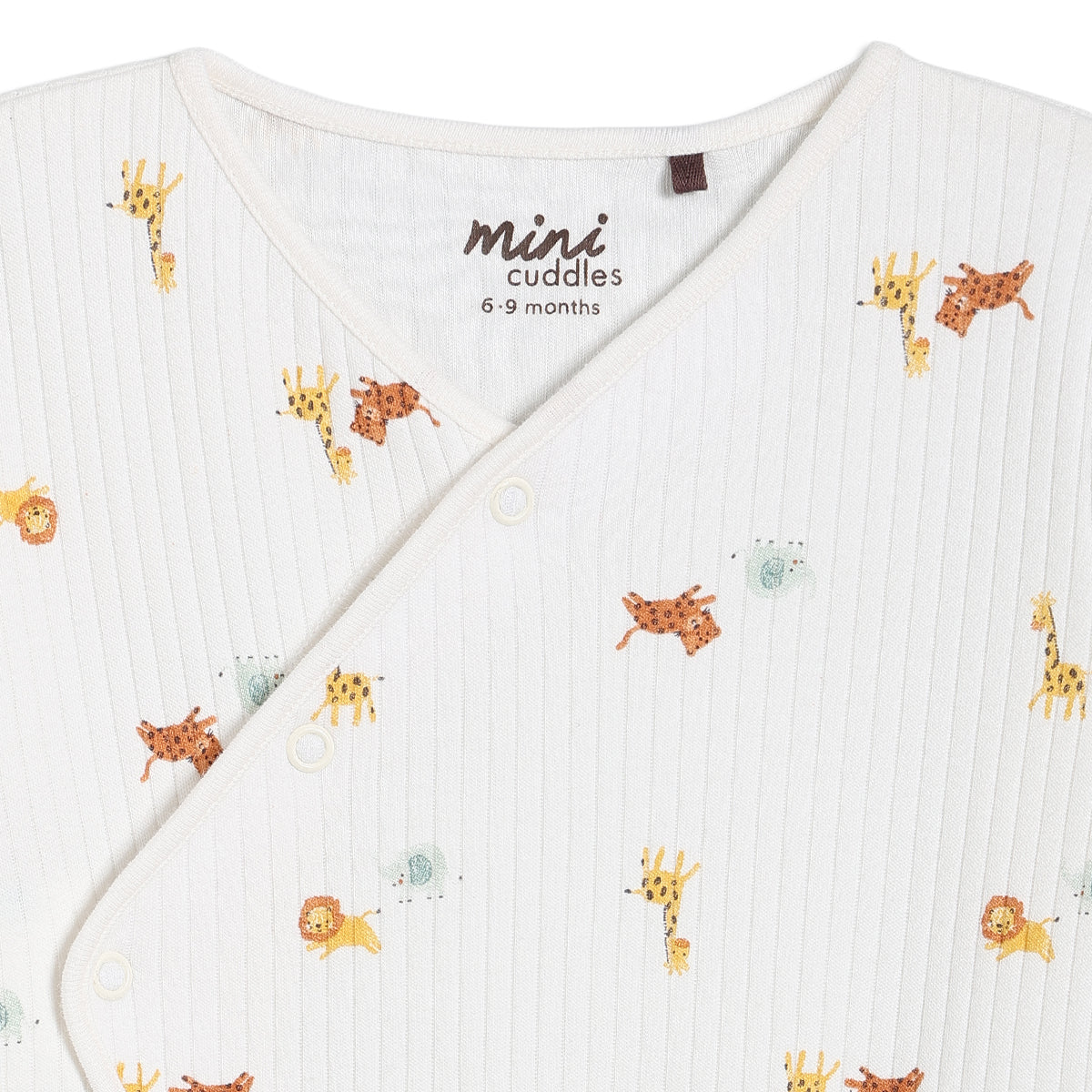 Baby Unisex Animal Print 3pc Essentials Gift Set, Multicolour