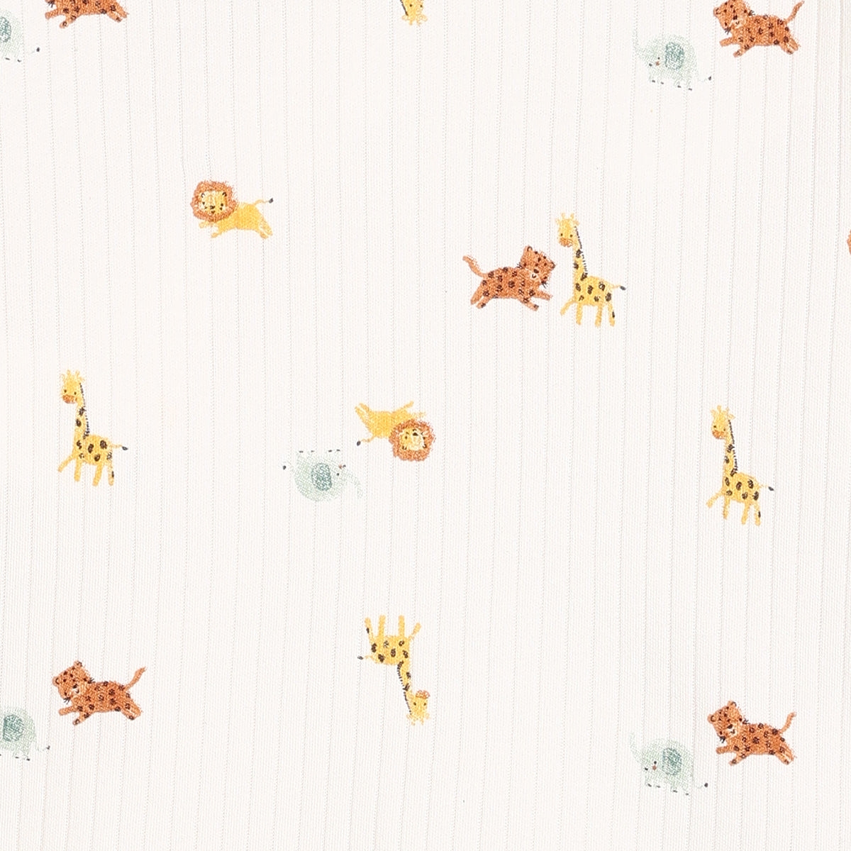 Baby Unisex Animal Print 2pc Set, Multicolor