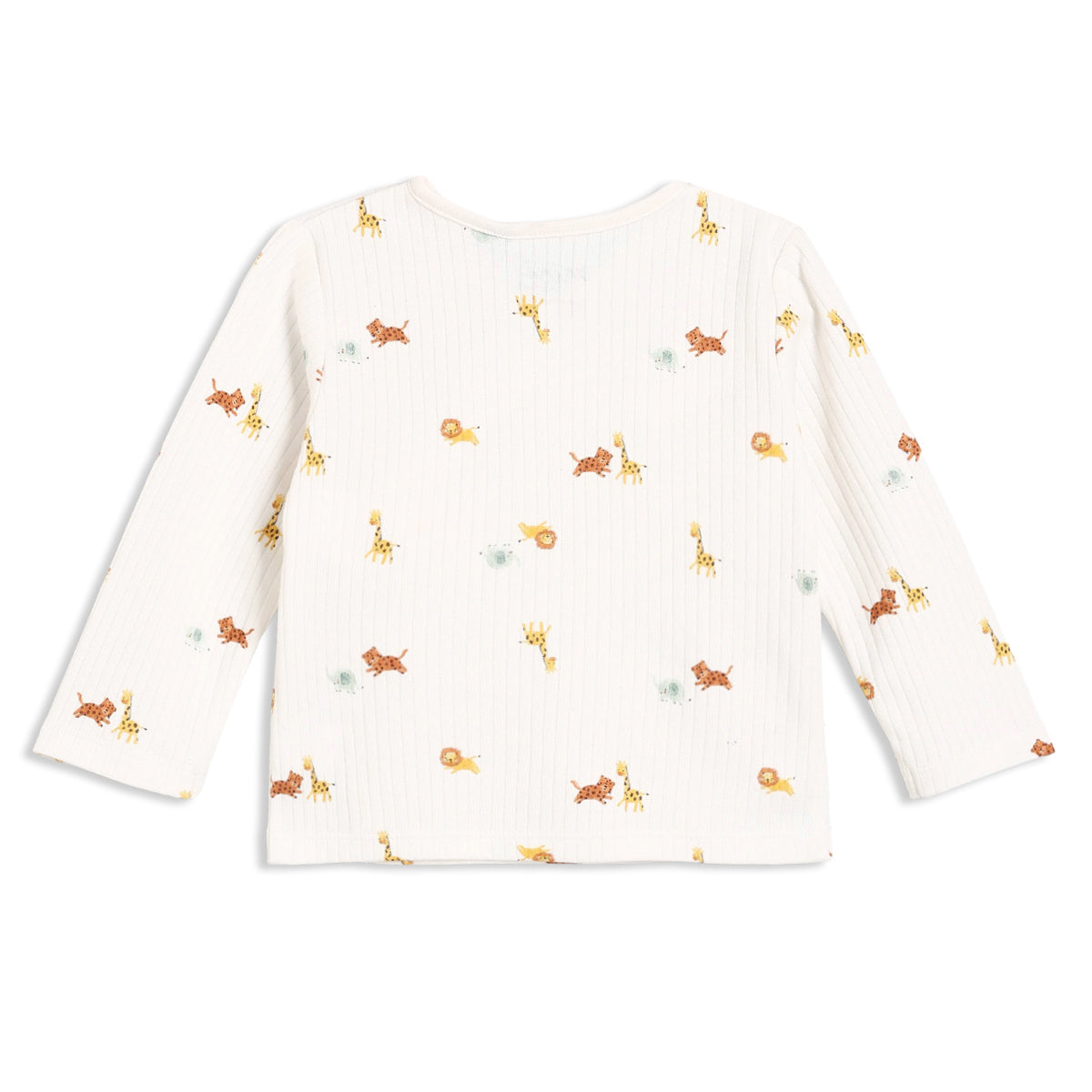 Baby Unisex Animal Print 2pc Set, Multicolor