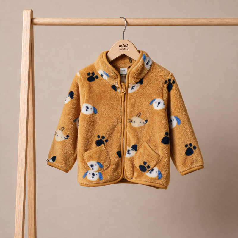 Boys Mustard Single Jacket