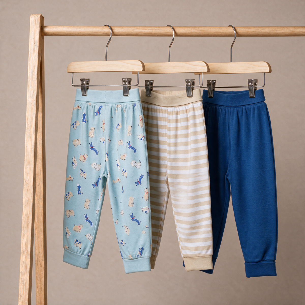 Boys Multi 3 Piece Knit Bottom