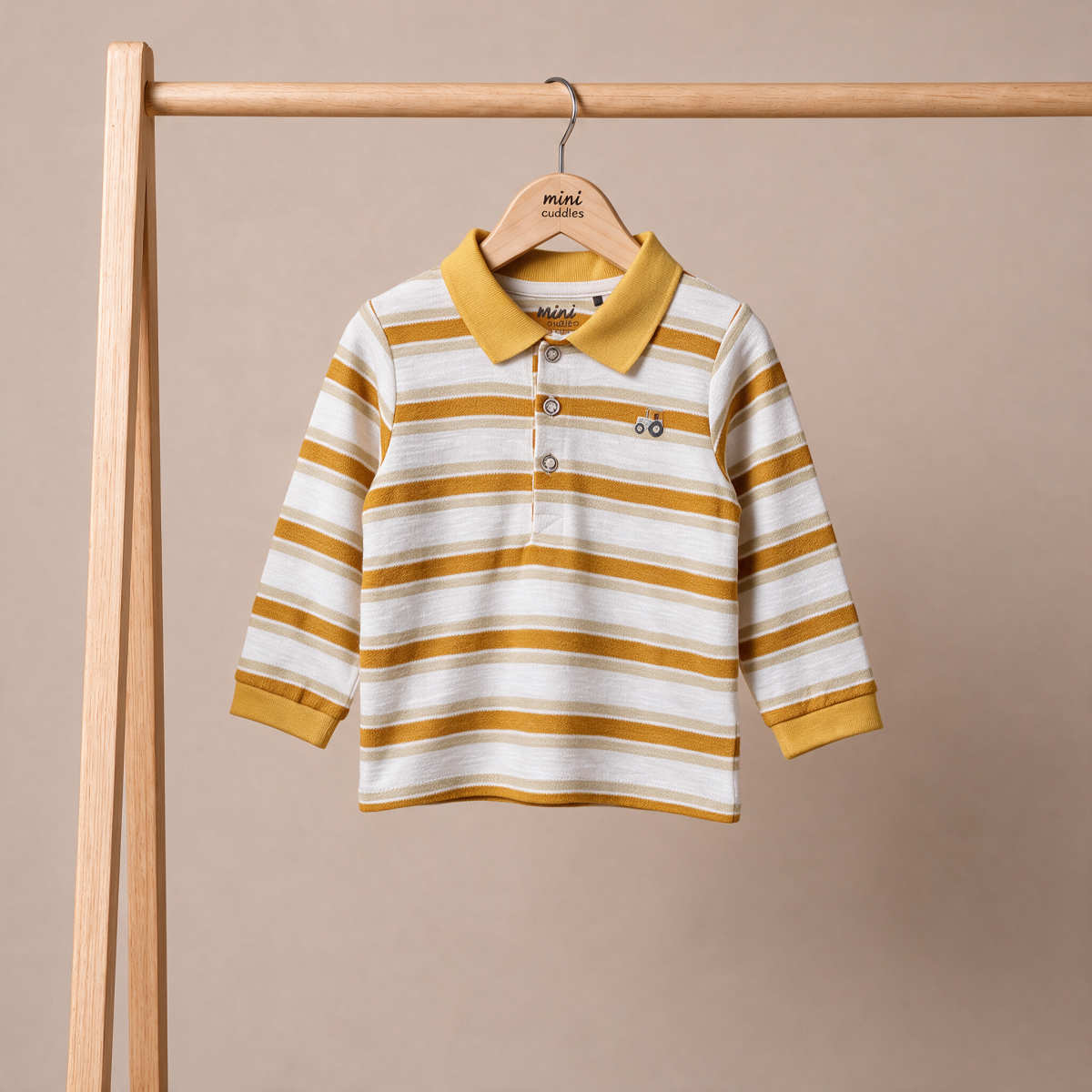 Boys Yellow Single Polo