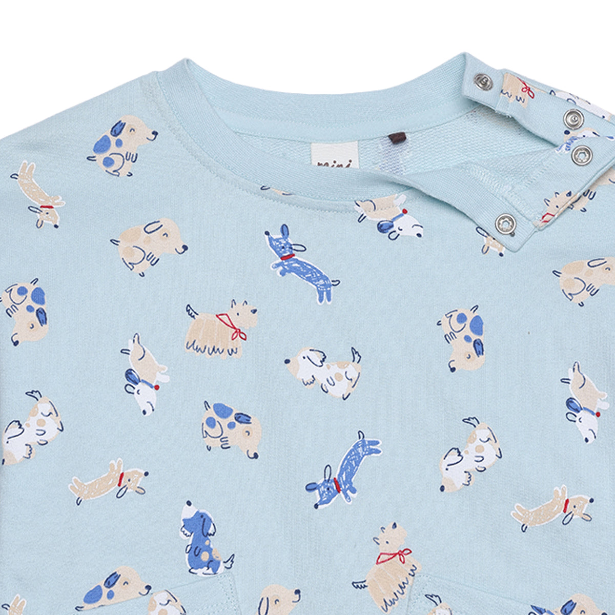 Baby Boys Dog Print T-shirt and Joggers Set, Blue