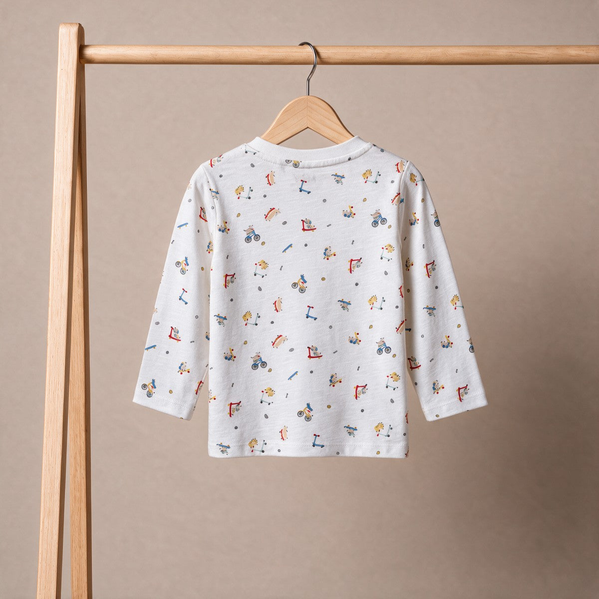 Baby Boys Dog-Themed Printed 3pk T-Shirts, Multicolour
