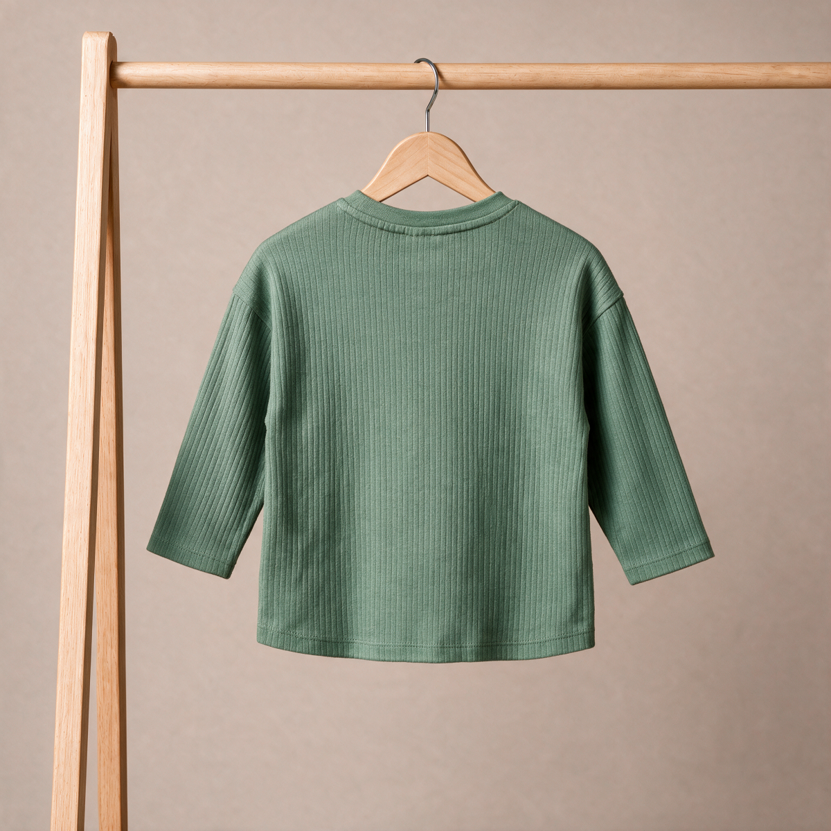 Boys Green Single T-Shirt