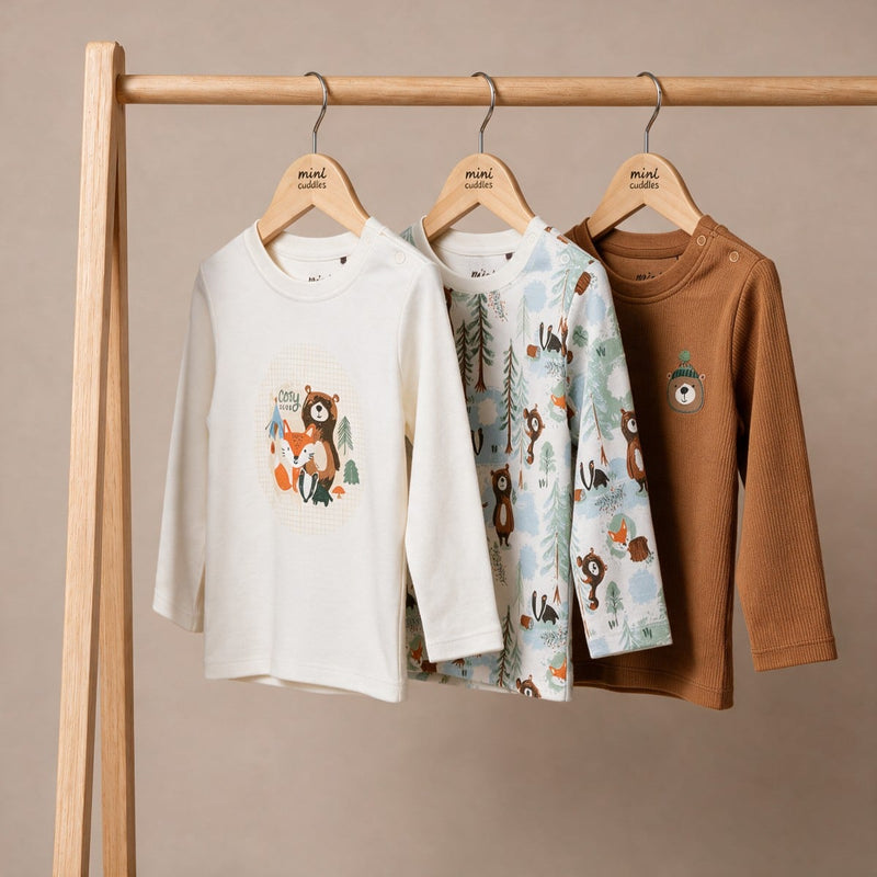 Boys Multi 3 Piece T-Shirt