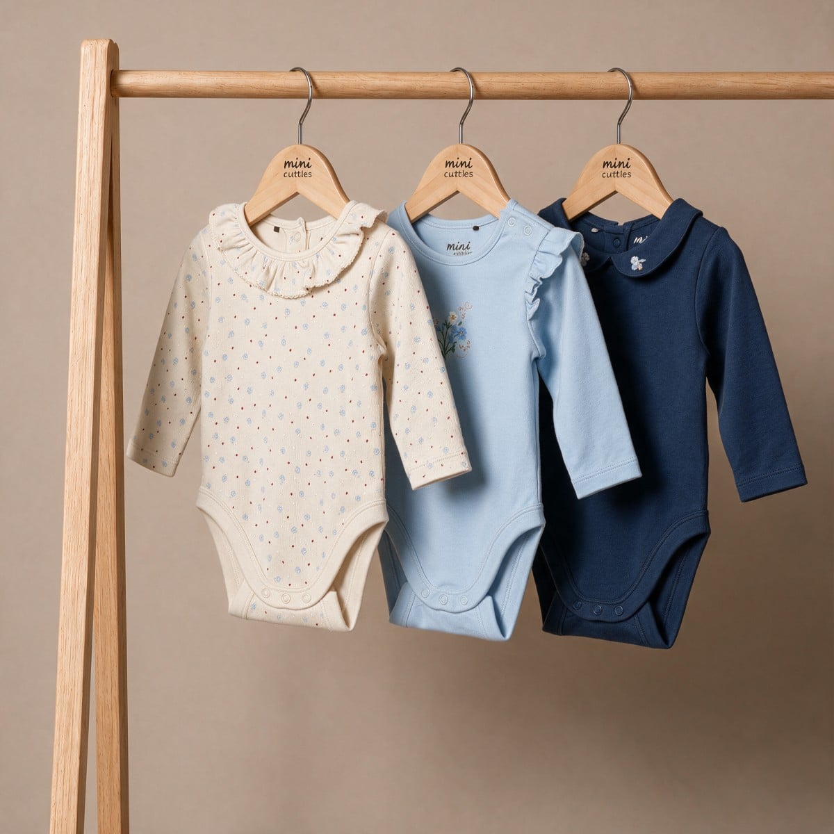 Girls Multi 3 Piece Body Suit