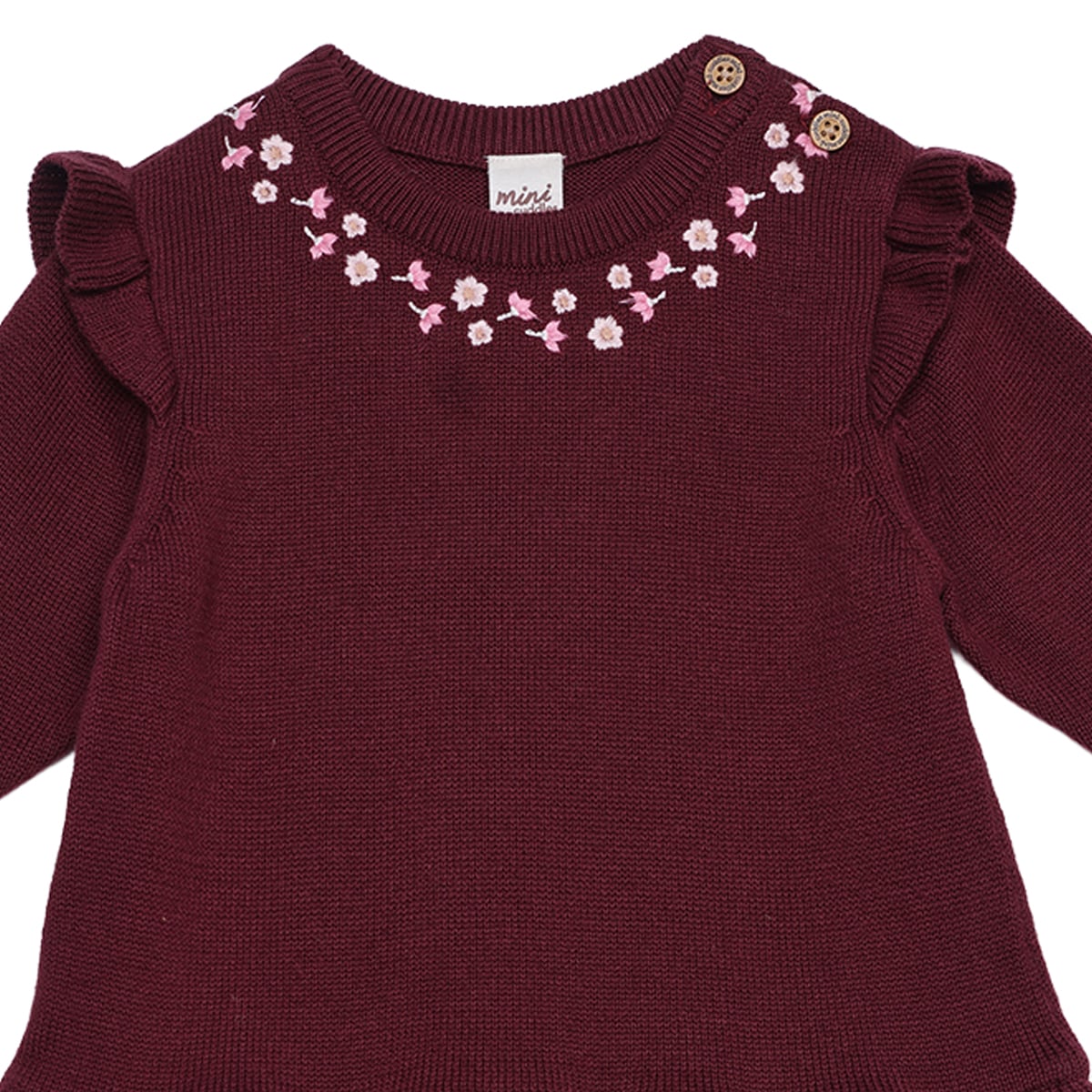 Girls Plum Single Dress