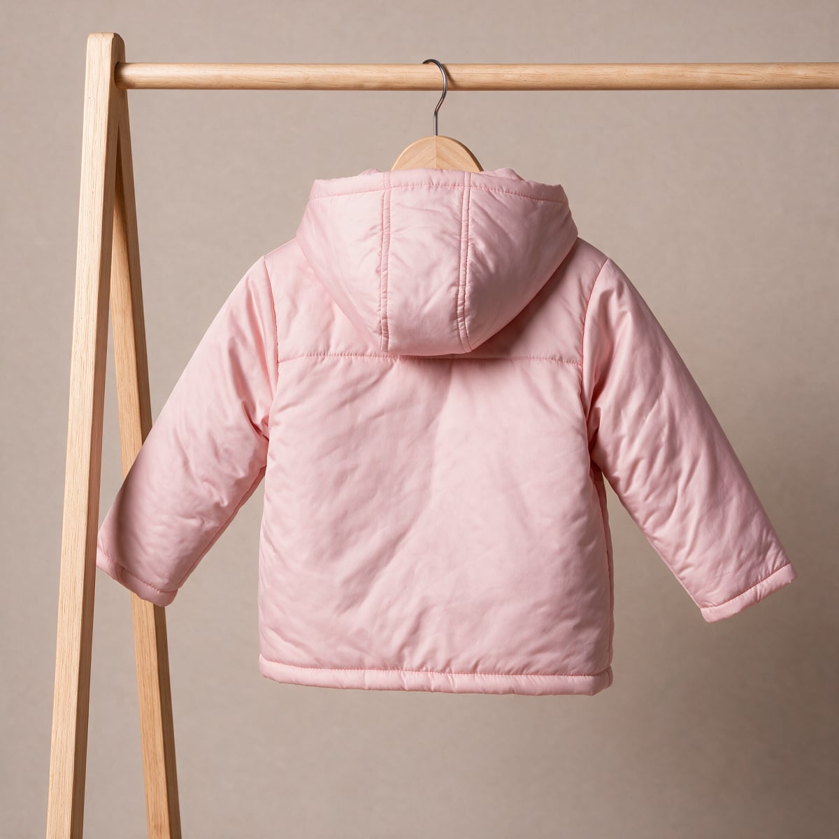Girls Pink Single Jacket
