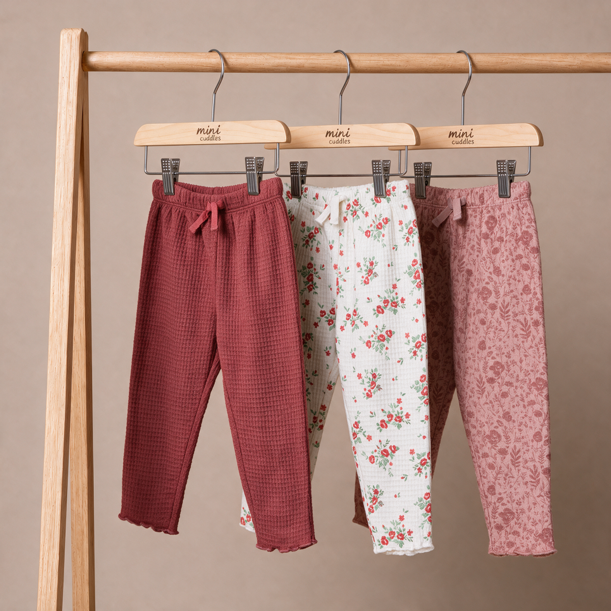 Girls Multi 3 Piece Knit Bottom