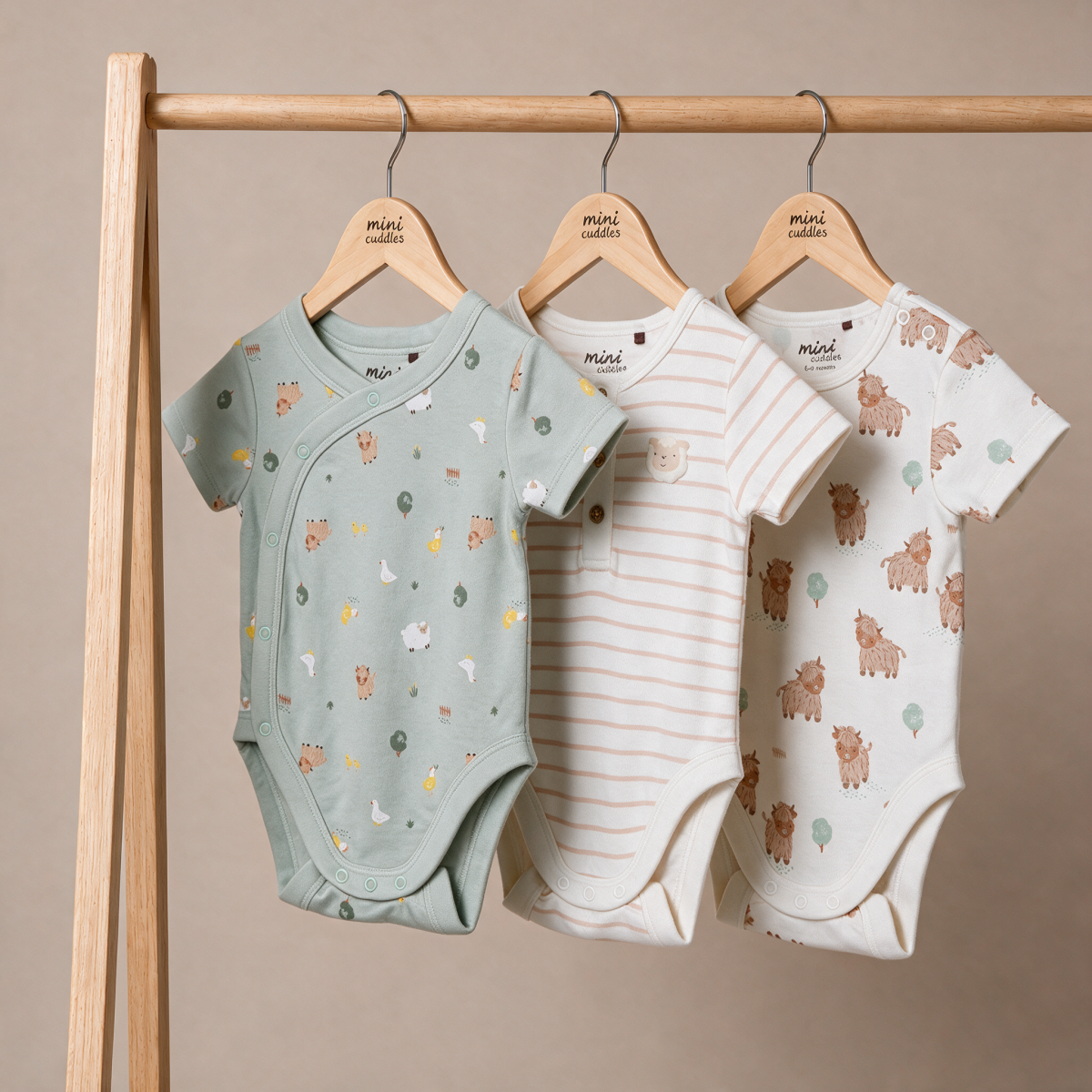 Unisex Multi 3 Piece Body Suit