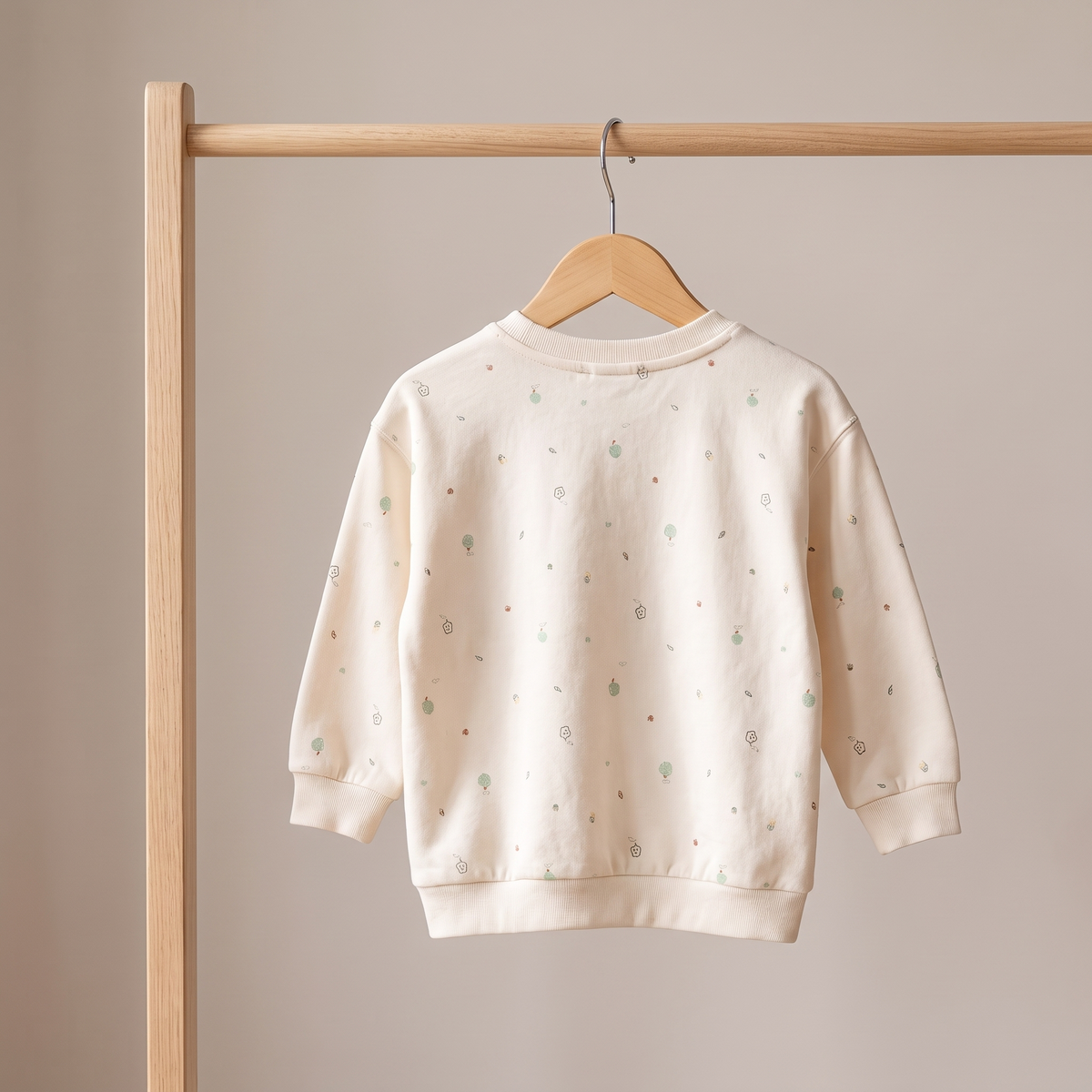 Unisex Marl Single Sweat Shirt