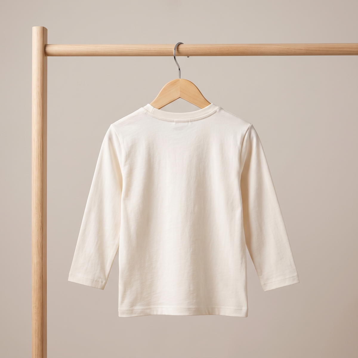 Unisex White Single T-Shirt