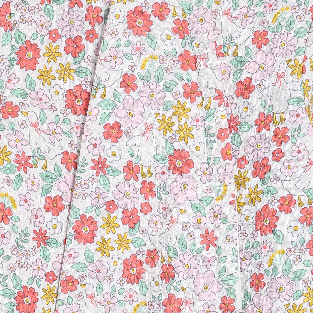 Baby Girls Floral Printed Hooded Pram Suit, Multicolour - Minicuddles