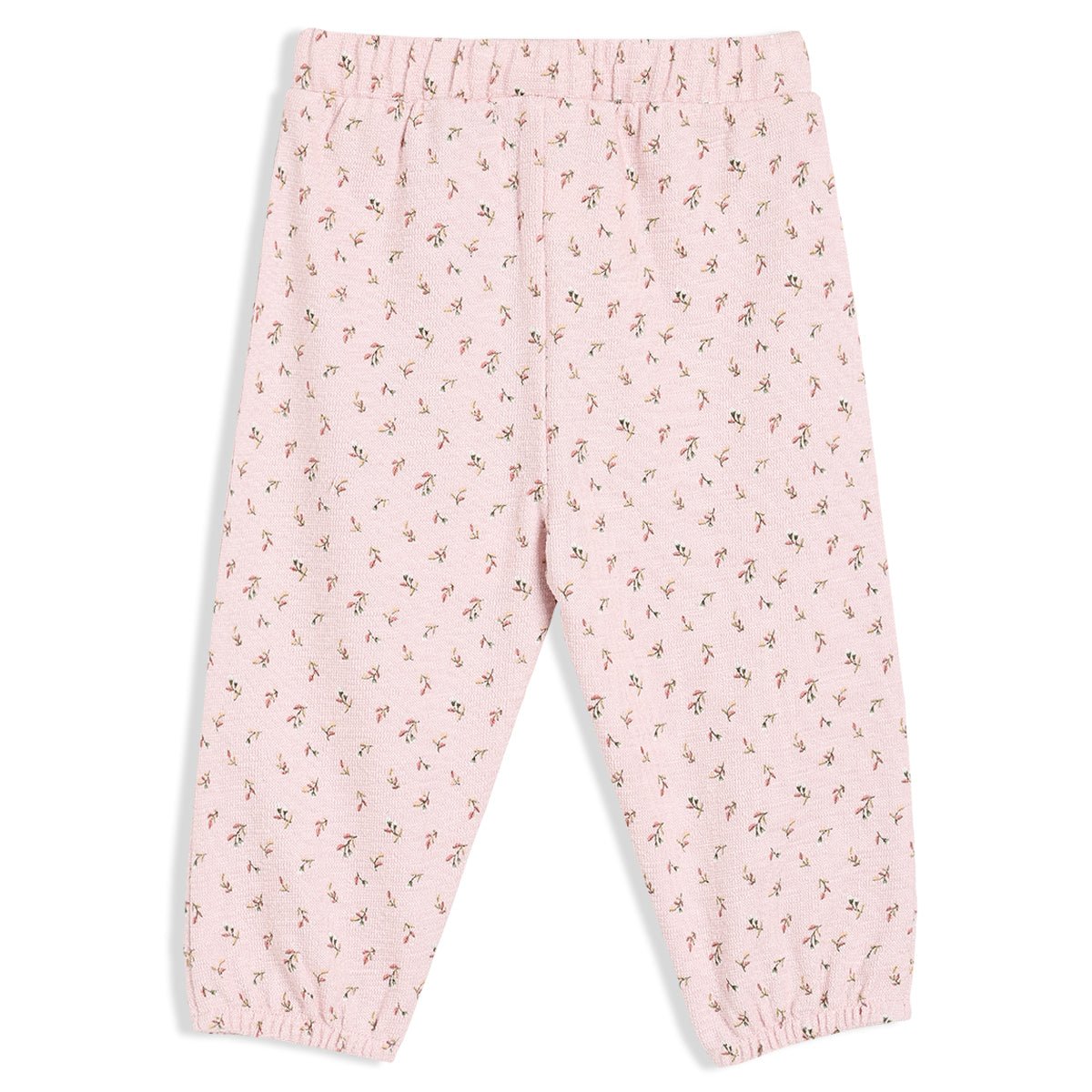 Baby Girls Floral Printed Legging, Pink - Minicuddles