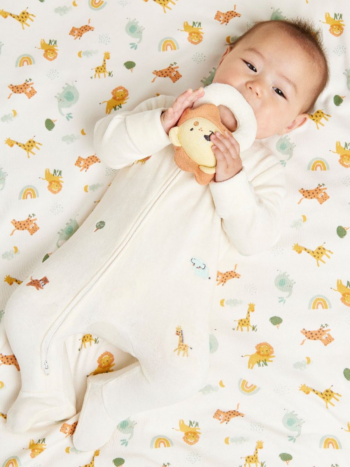 Baby Unisex 4pc Luxury Gift Set, Multicolour - Minicuddles
